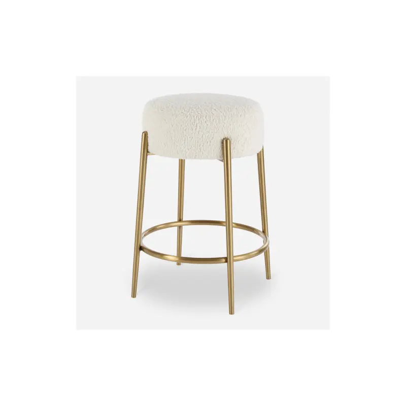 Arles Brass Counter Stool