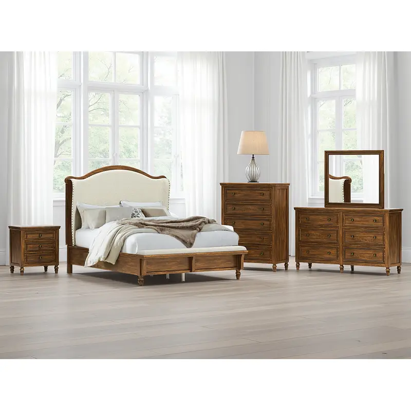 Sturlayne  Upholstered Panel Bed