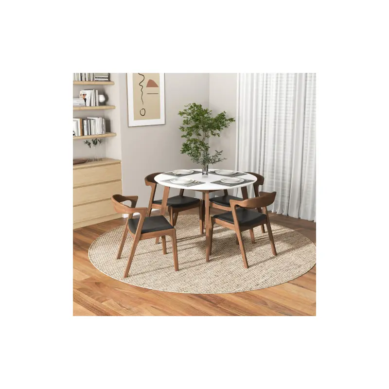 Alina Dining Table (White) - 43"