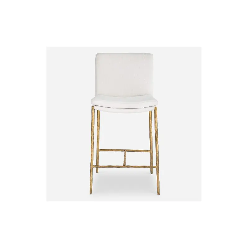 Ascend White Counter Stool