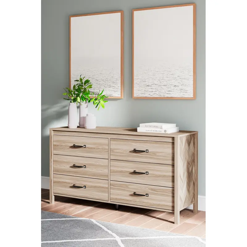 Battelle Six Drawer Dresser