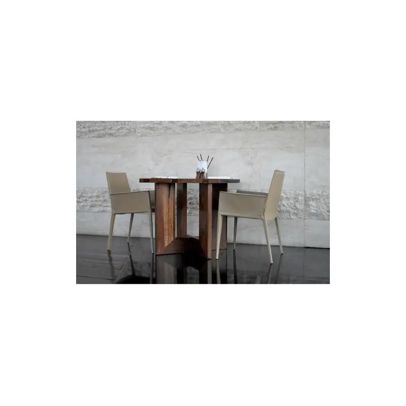 Tiffany Leather Dining Arm Chair