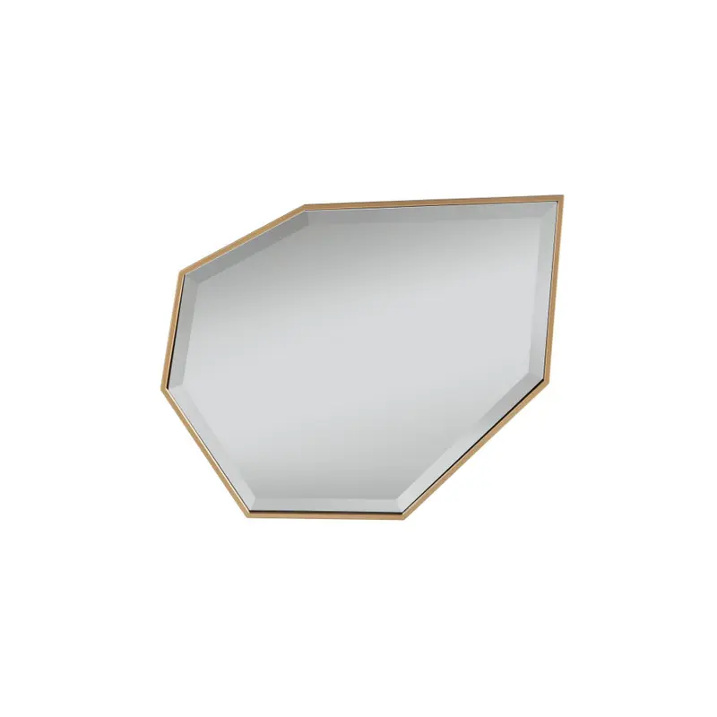 Kawaii Gold Frame Accent Mirror
