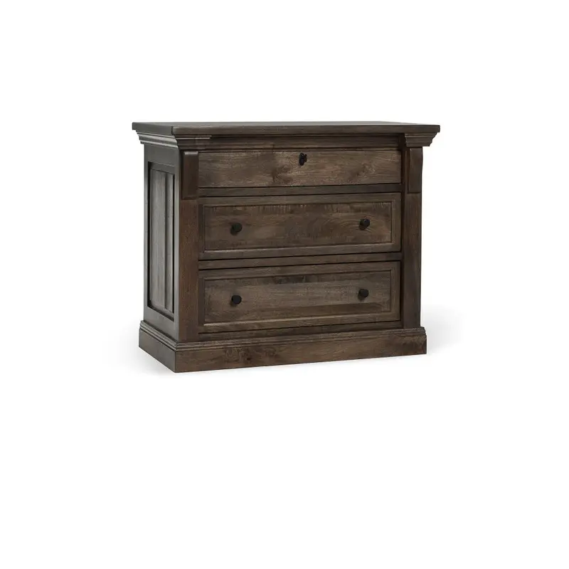 Adelaide Solid Wood 3Dwr Nightstand - Cocoa Brown