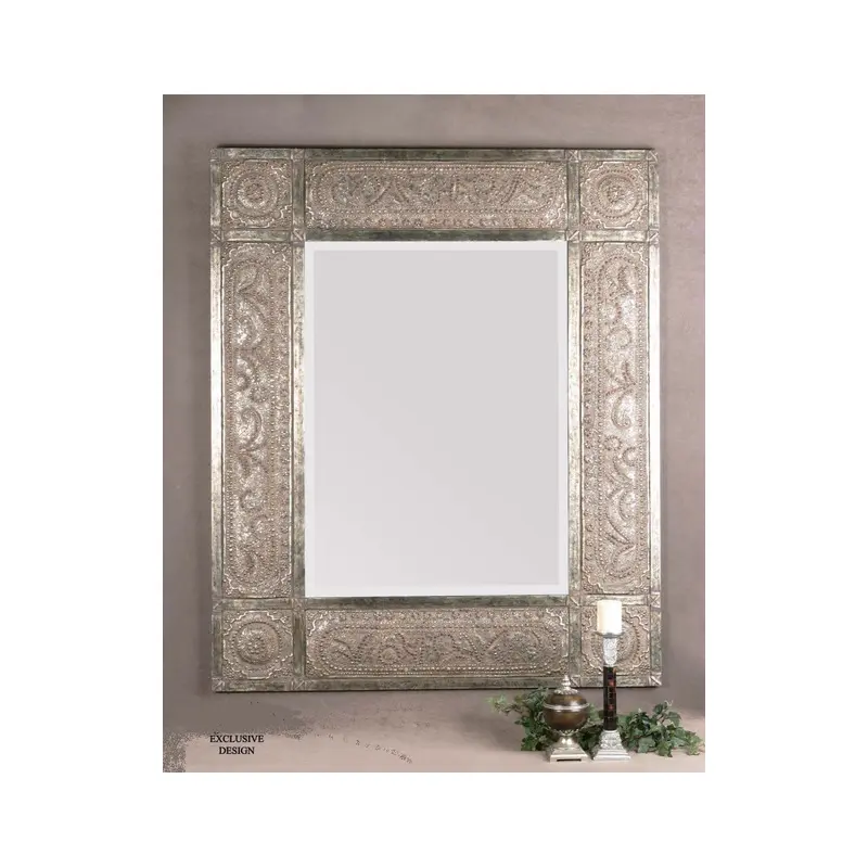Harvest Serenity Champagne Gold Wall Mirror
