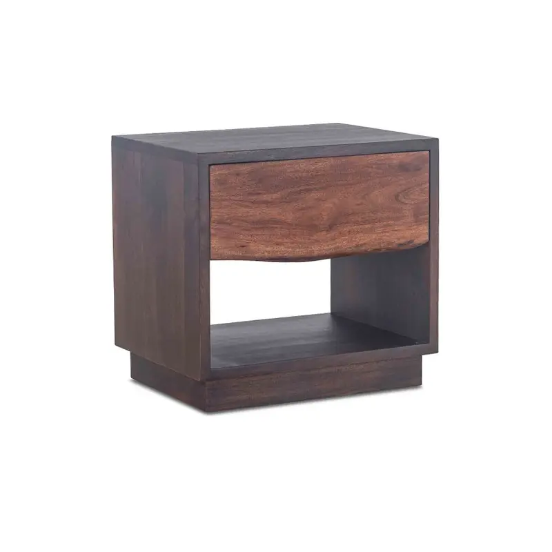 Malibu Live-Edge 1 Drawer Nightstand