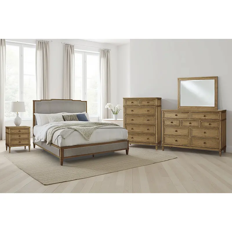 Sharlance  Upholstered Panel Bed