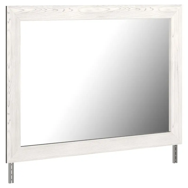 Gerridan - Bedroom Mirror - White / Gray