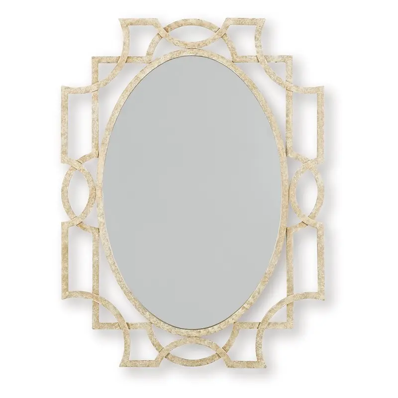 Fulkmore - Accent Mirror - Antique Gold Finish