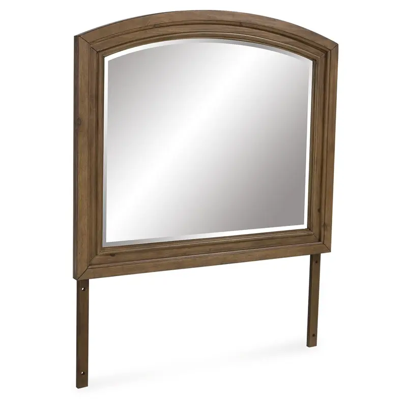 Feddinger - Bedroom Mirror - Medium Brown
