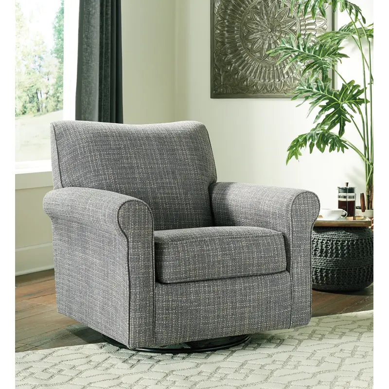 Renley Swivel Glider Accent Chair