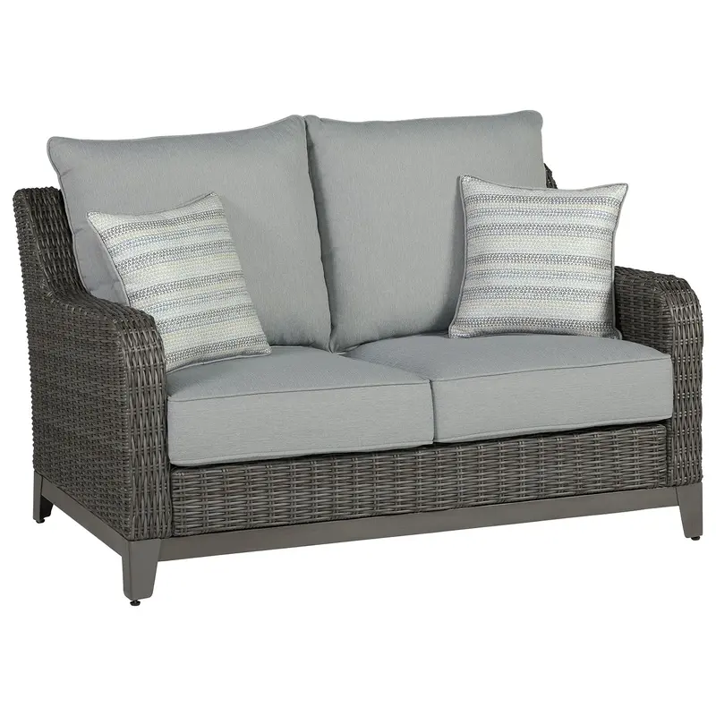 Elite Park - Loveseat w/Cushion - Gray