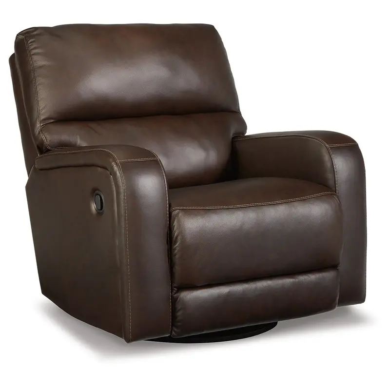 Emberla - Swivel Glider Recliner - Coffee