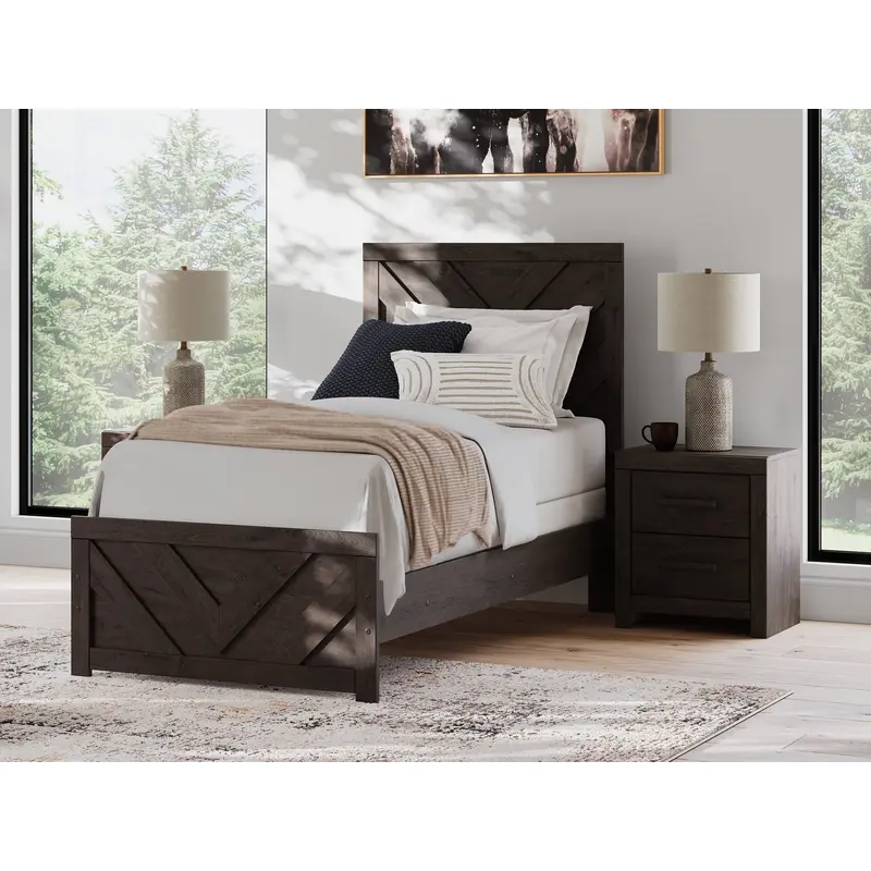Prendonea  Panel Bed