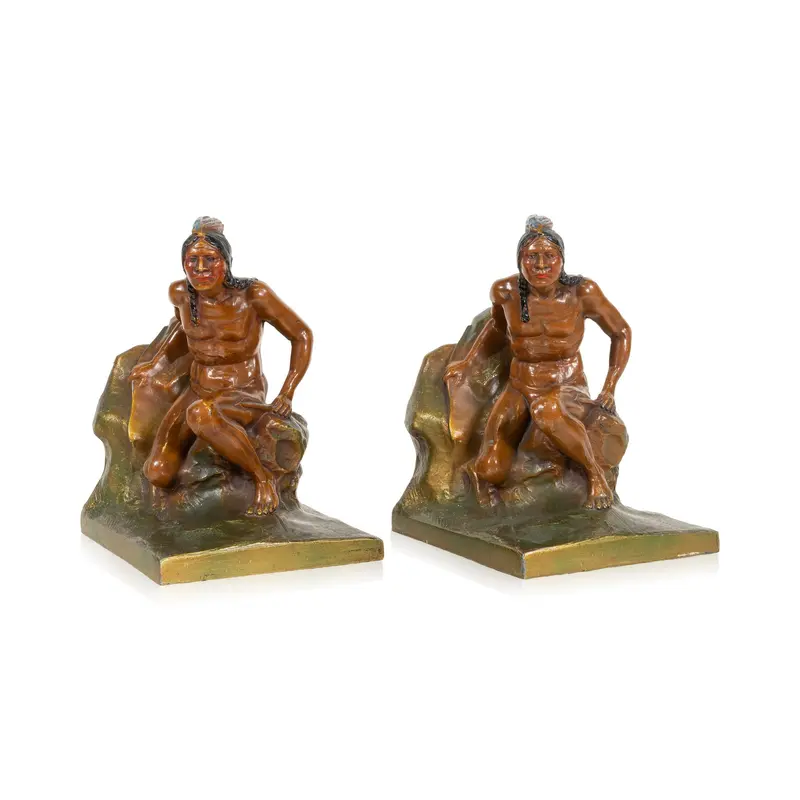 Indian Scout Bookends