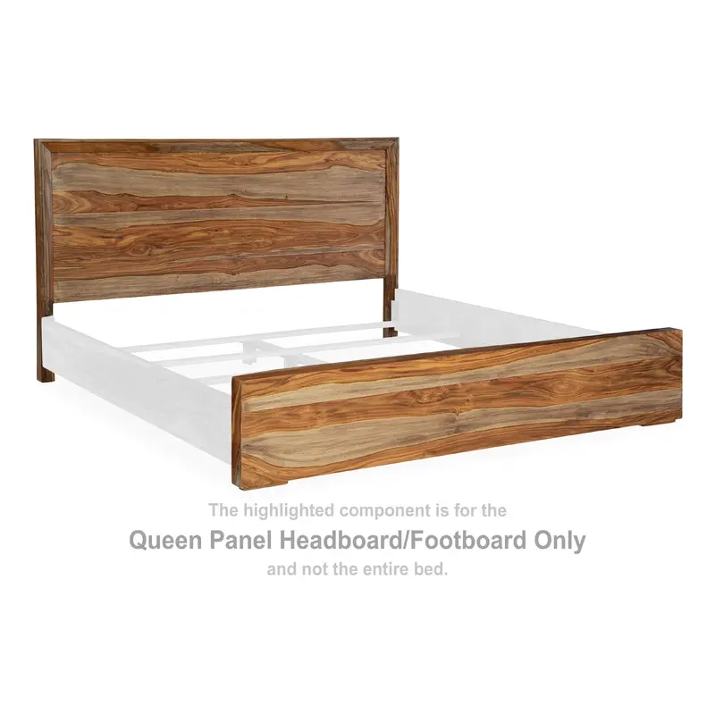 Dressonni - Queen Panel Headboard/Footboard - Brown