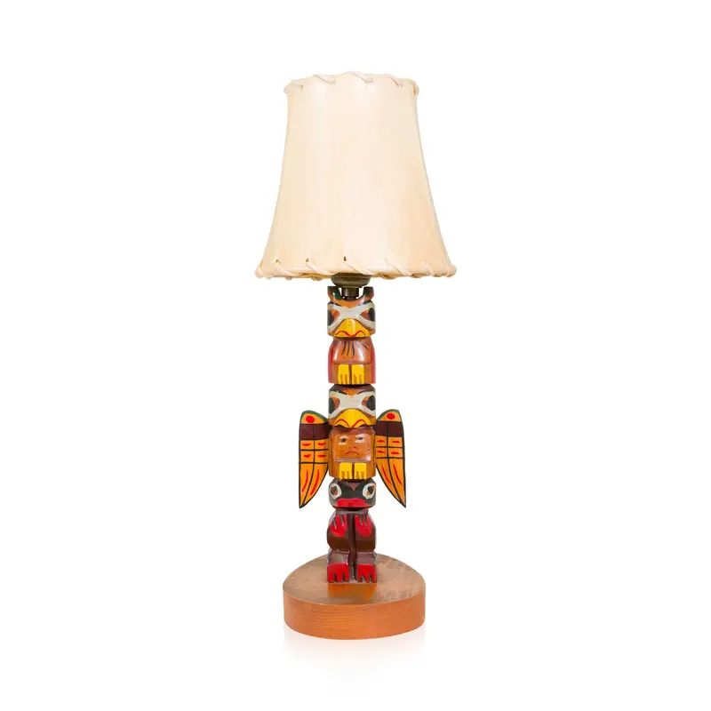 Tsimshian Totem Lamp by Paul Mather