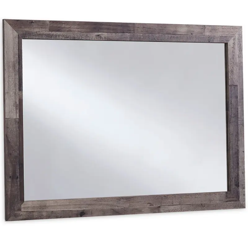 Derekson - Bedroom Mirror - Multi Gray