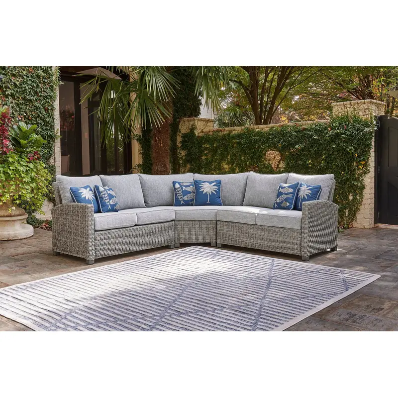 Naples Beach 3-Piece Outdoor Sectional