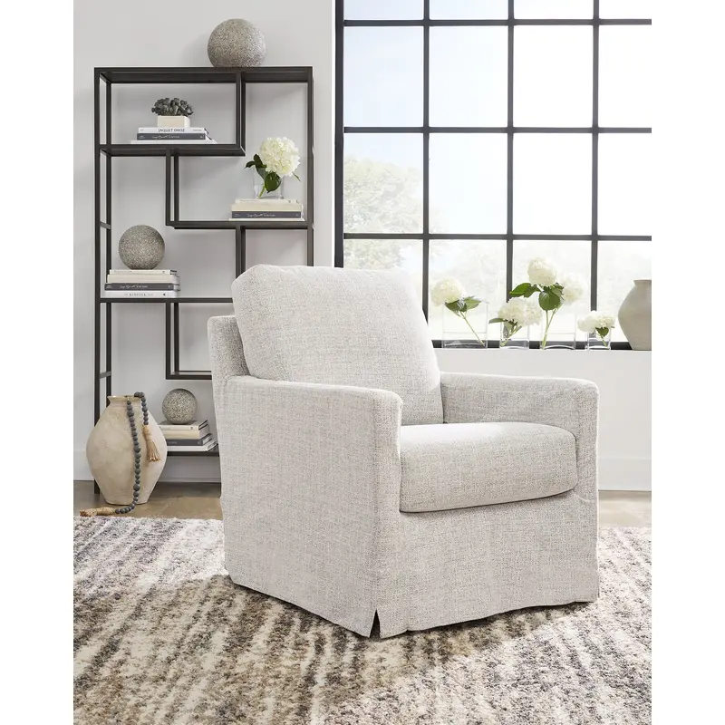 Nenana Next-Gen Nuvella Swivel Glider Accent Chair