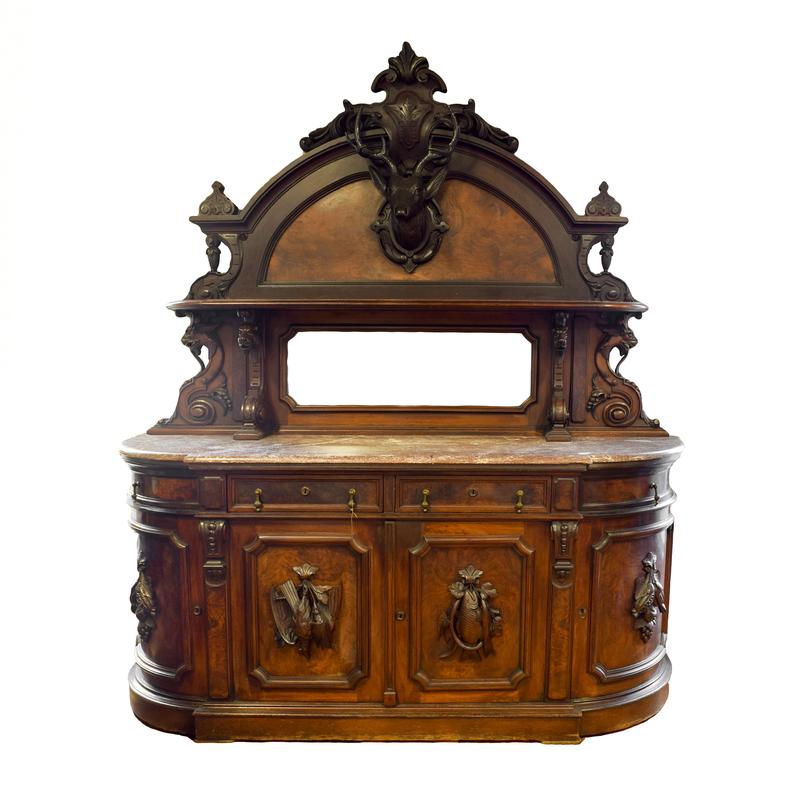 Walnut Sideboard by Alexander Roux