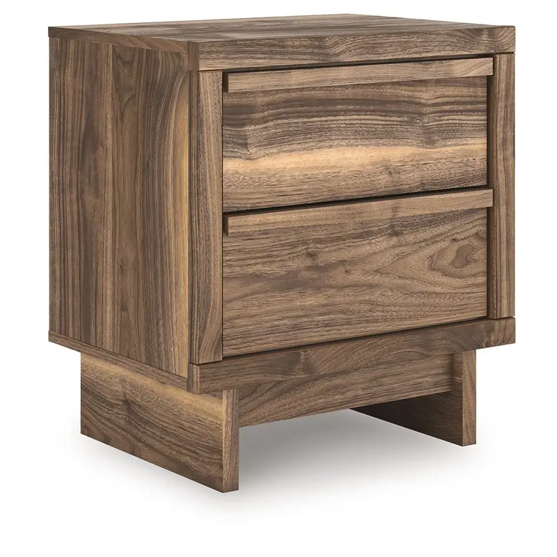 Chirason - Two Drawer Night Stand - Brown