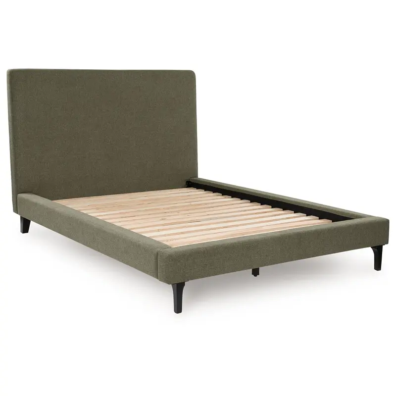 Chirason - Upholstered Bed With Roll Slats
