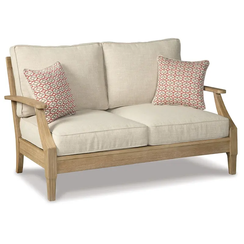 Clare View - Loveseat w/Cushion - Beige