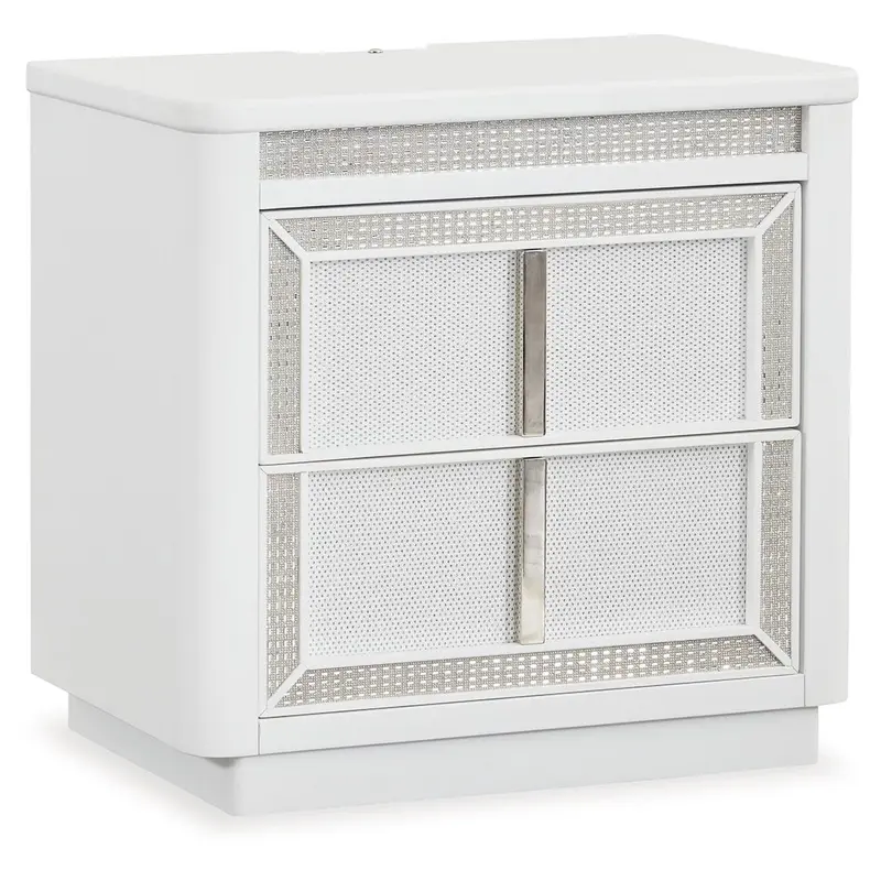 Chalanna - Two Drawer Night Stand - White