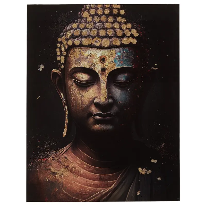 Caymoore - Wall Art - Black / Gold Finish