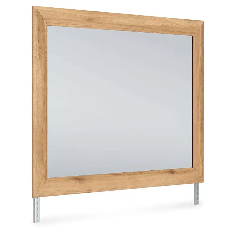 Aleaport - Bedroom Mirror - Warm Brown