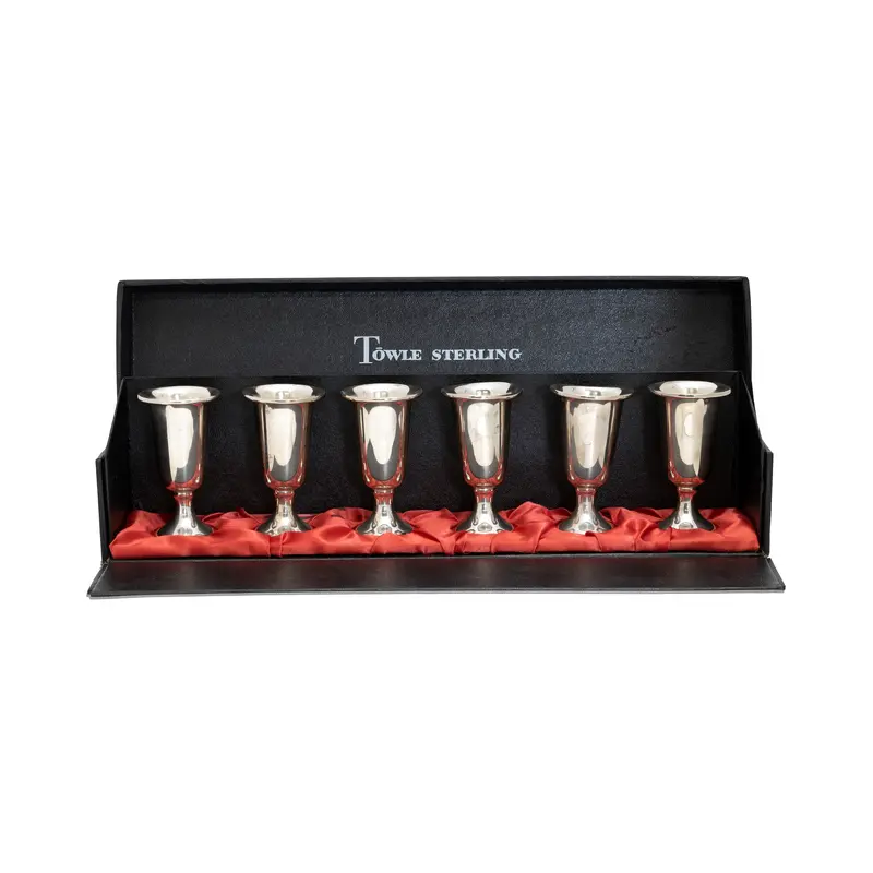 Towle Sterling Cordial Glasses