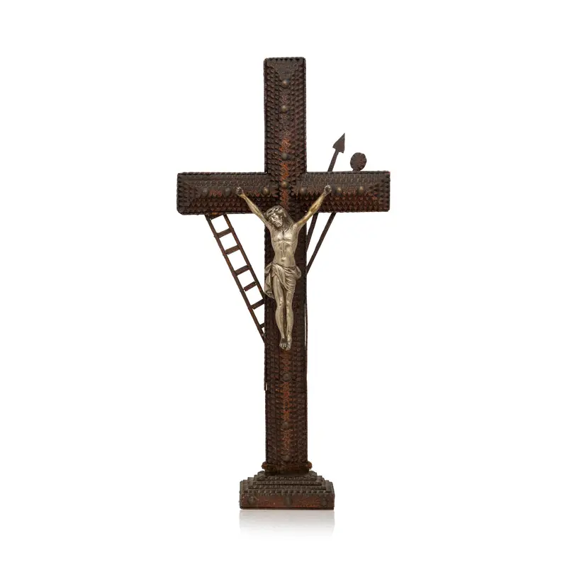 Tramp Art Crucifix