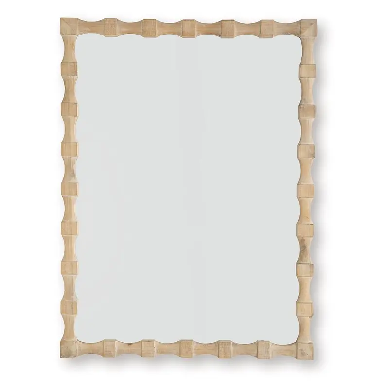 Acelmore - Accent Mirror - Light Brown