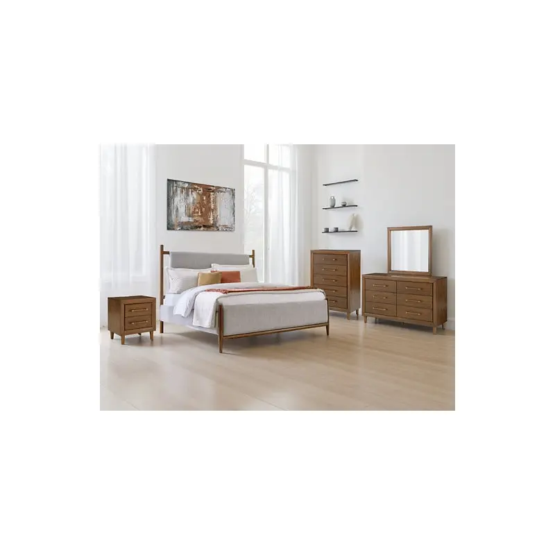 Lyncott  Upholstered Panel Bed