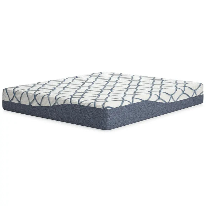 12 Inch Chime Elite 2.0 - California King Mattress - White / Blue