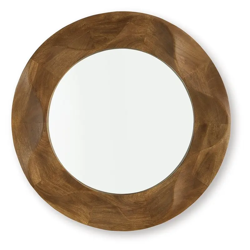 Aajon - Accent Mirror - Brown