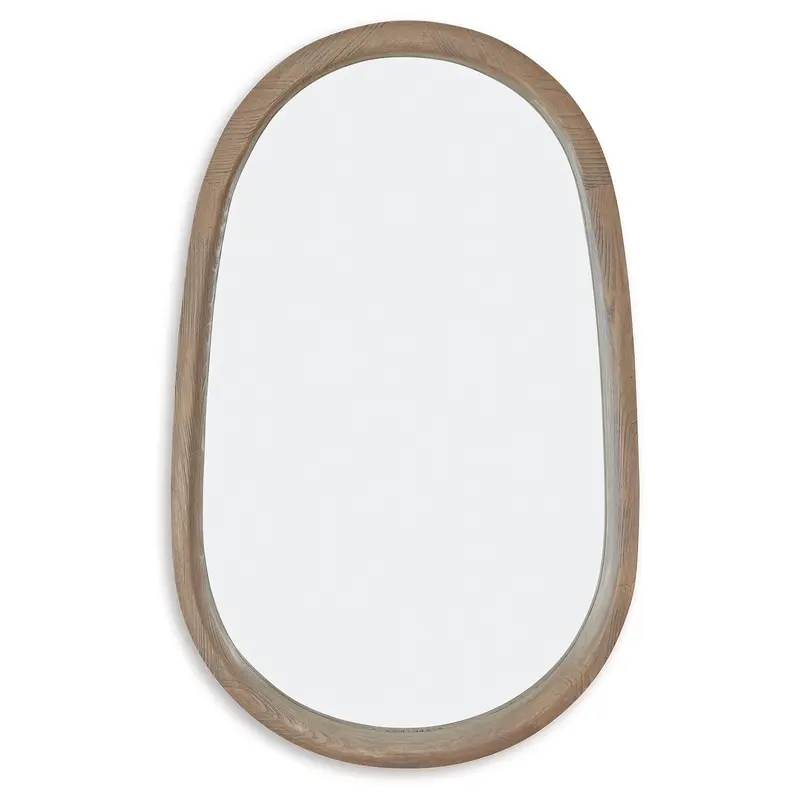 Aarilynn - Accent Mirror - Antique Brown