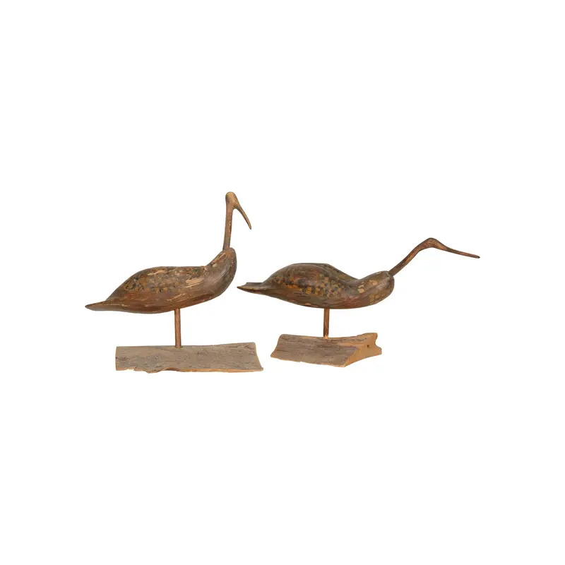 Two Shorebird Decoys