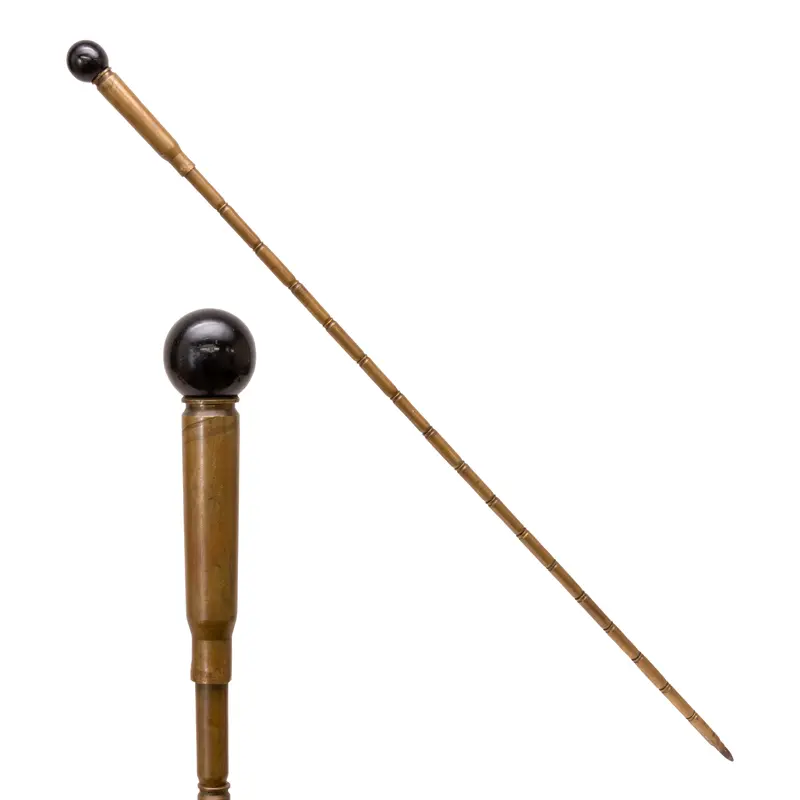 Trench Art Horn Cane