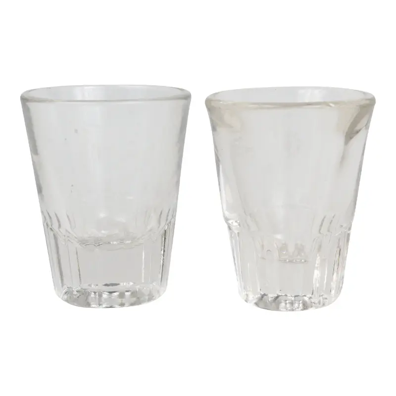 Two Vintage Shot Glasses