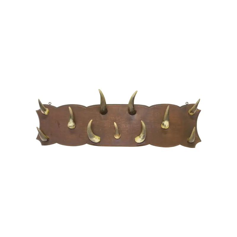 11 Horn Hat Rack