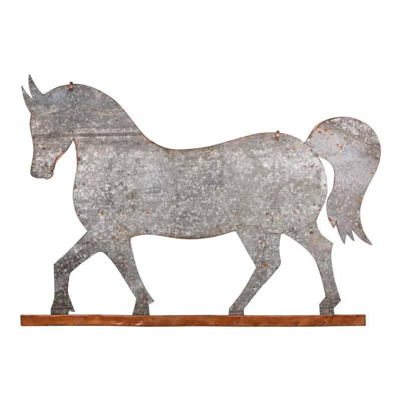 Trotting Horse Stable Sign