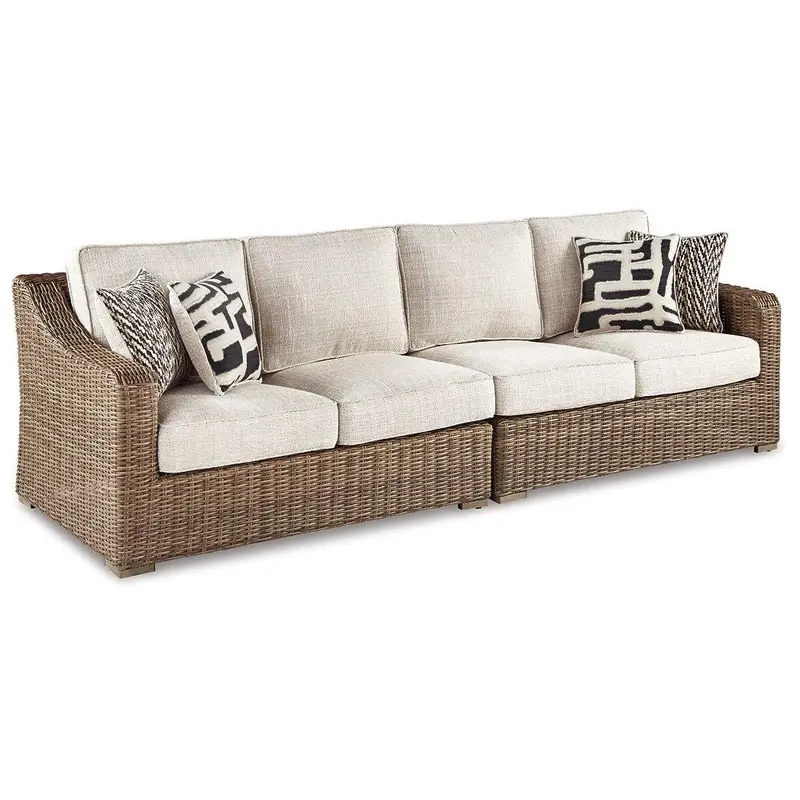 Beachcroft 2-Piece Outdoor Loveseat with Cushion