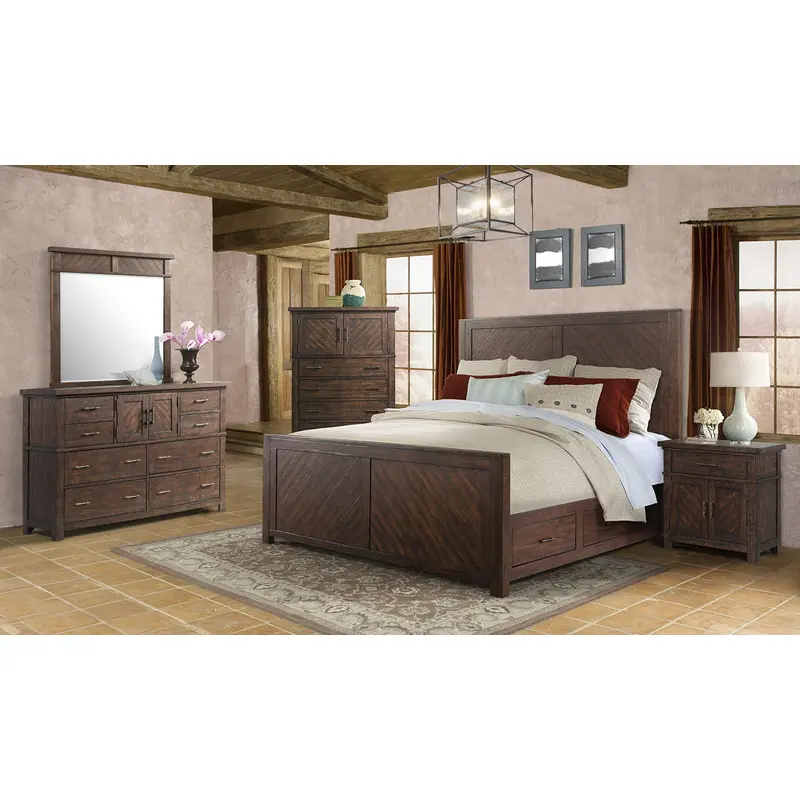 Jax - Platform Storage Bedroom Set