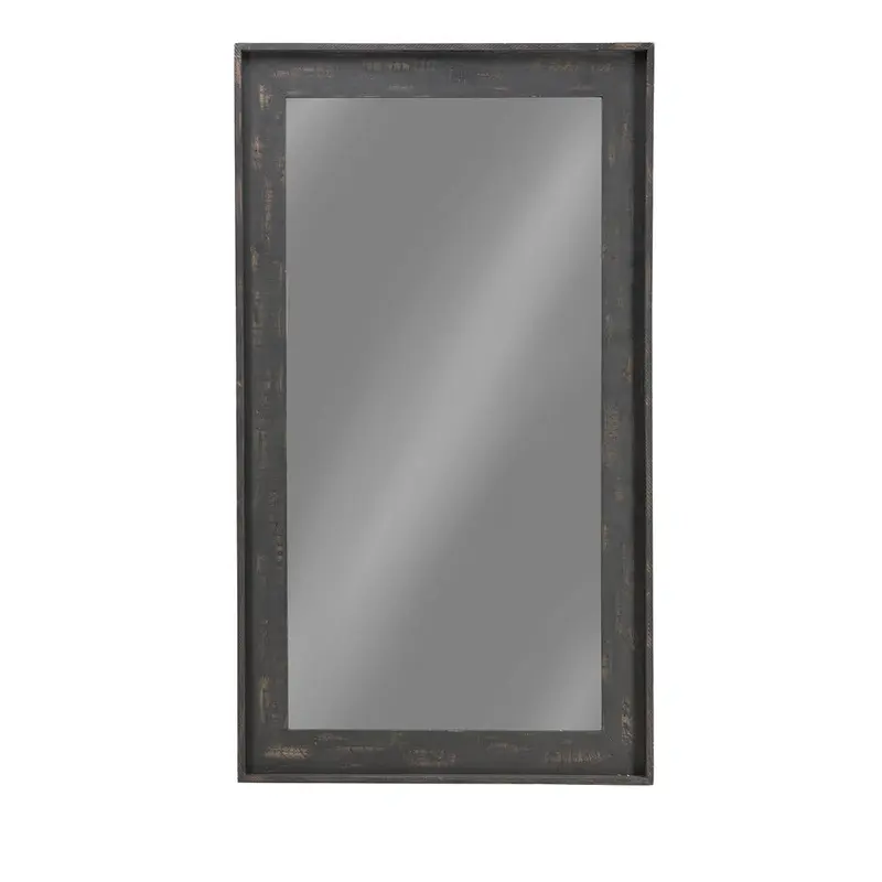 Cragen 47 x 83 Inch Wood Frame Floor Mirror Brown