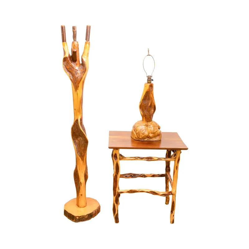 Three Piece Diamond Willow Set