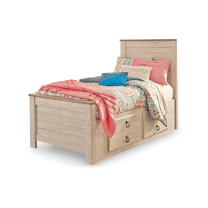 Willowton Bed with 2 Storage Drawers