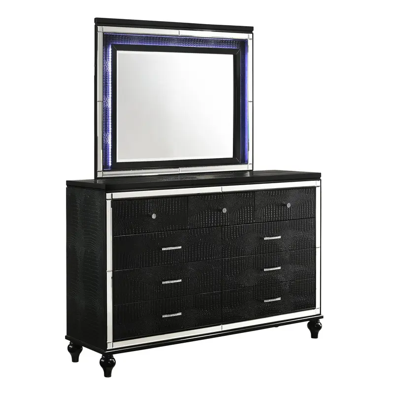 VALENTINO DRESSER-BLACK