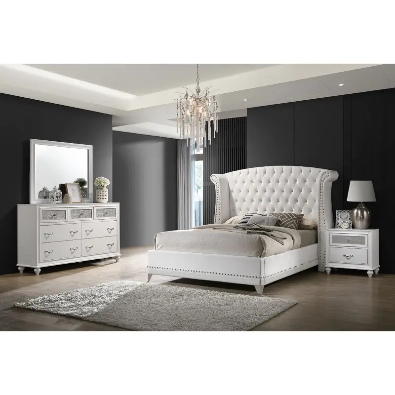 Barzini Bedroom Set White